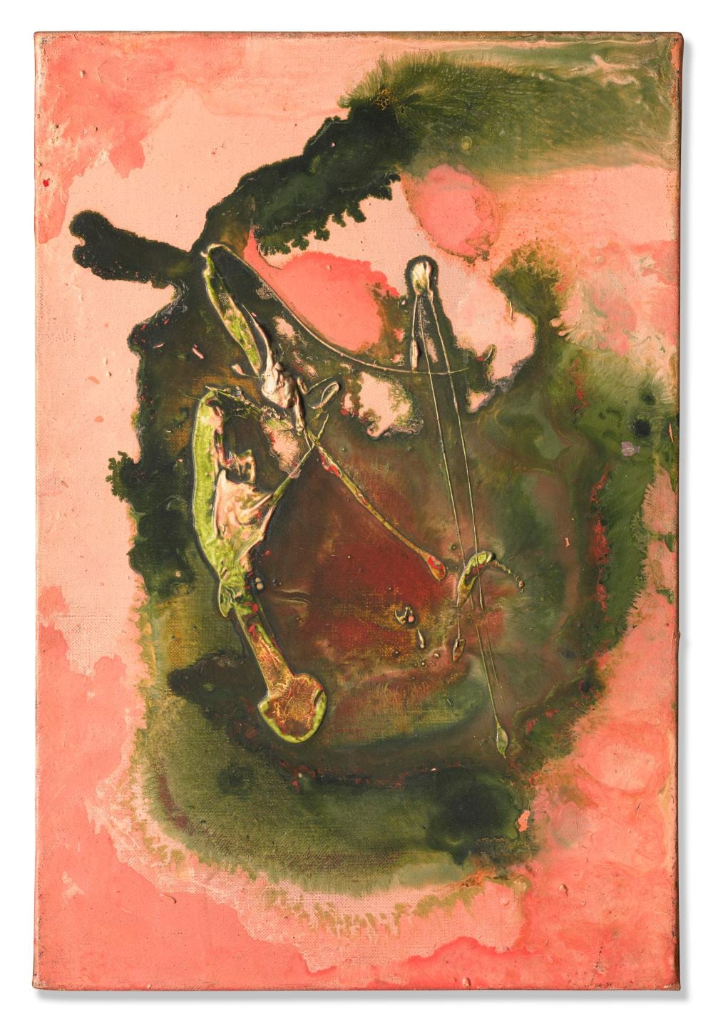 Marcelle Loubchansky comparable auction result: marcelle loubchansky 1917 1988 sans titre huile sur toile 33 x 22 4 cm