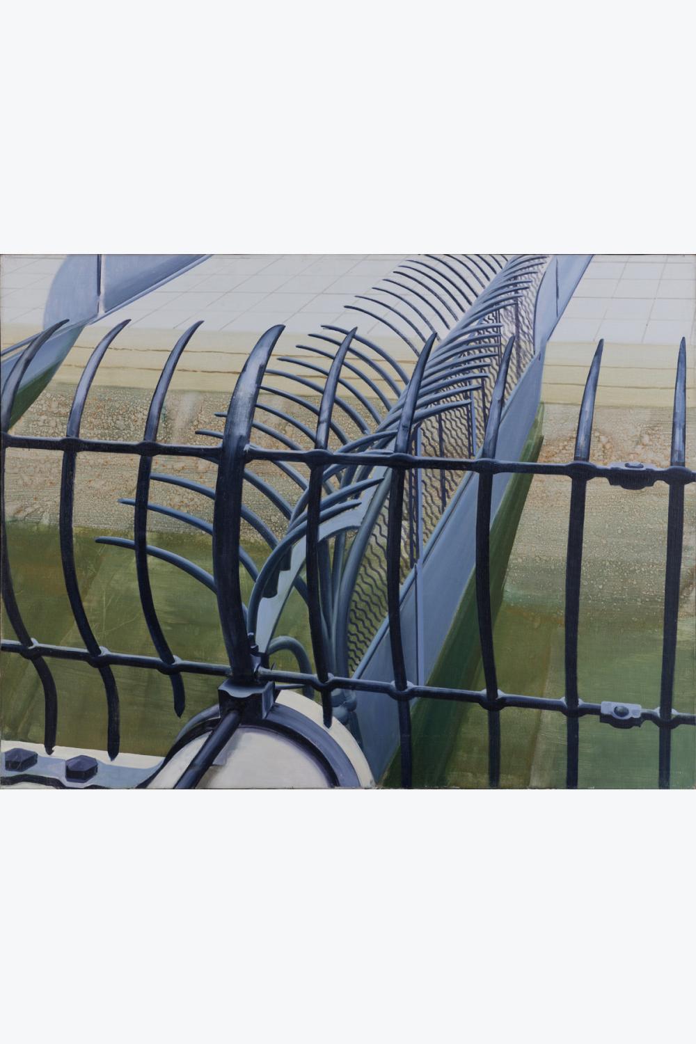 Gilles Aillaud comparable auction result: gilles aillaud 1928 2005 grille sans croco sept 1969