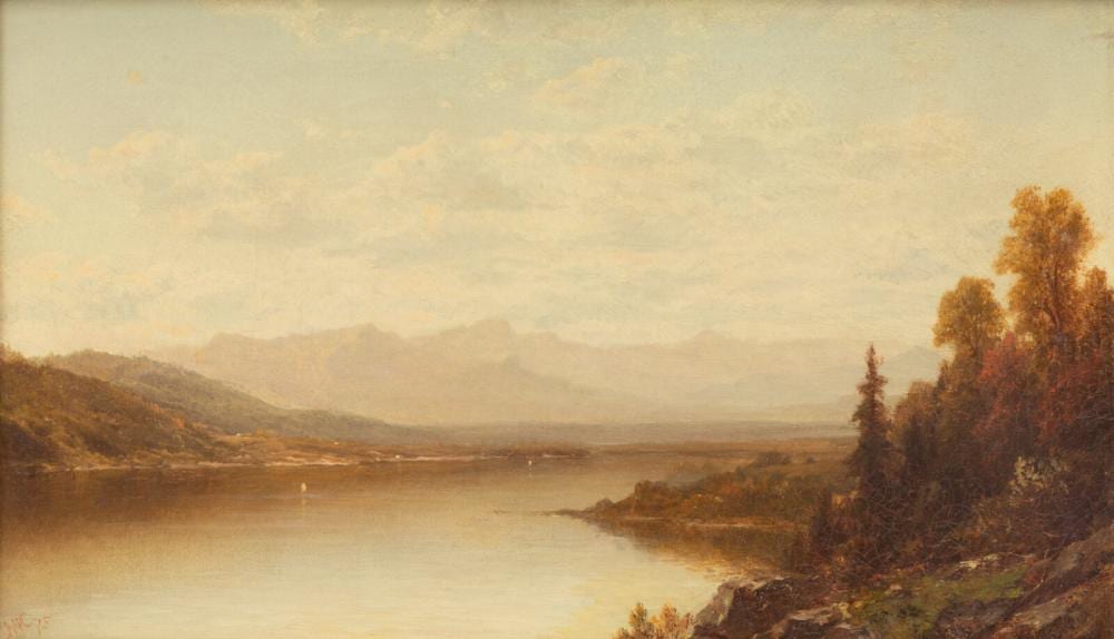 John William Casilear comparable auction result: john william casilear american 1811 1893 twilight 1875