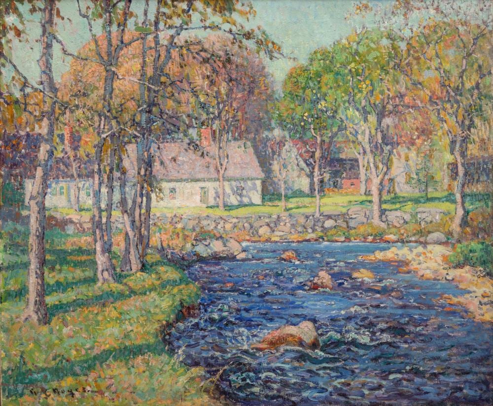 George L. Noyes comparable auction result: george l noyes american canadian 1864 1954 franconia village