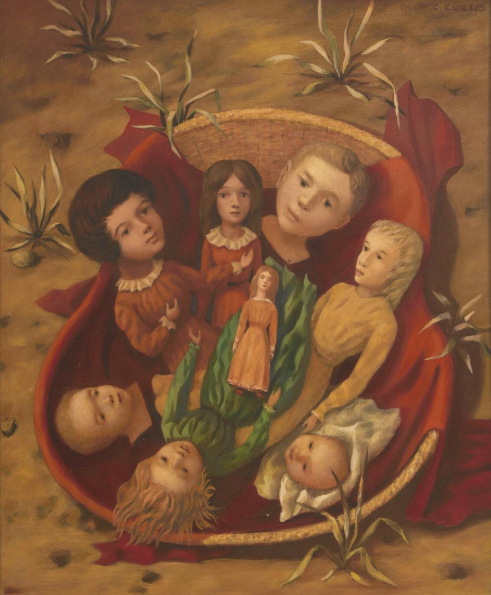 philip campbell curtis american 1907 2000 basket of dolls c 1965 · Freeman’s | Hindman · 2024-12-08 Philip Campbell Curtis comparable auction result: philip campbell curtis american 1907 2000 basket of dolls c 1965