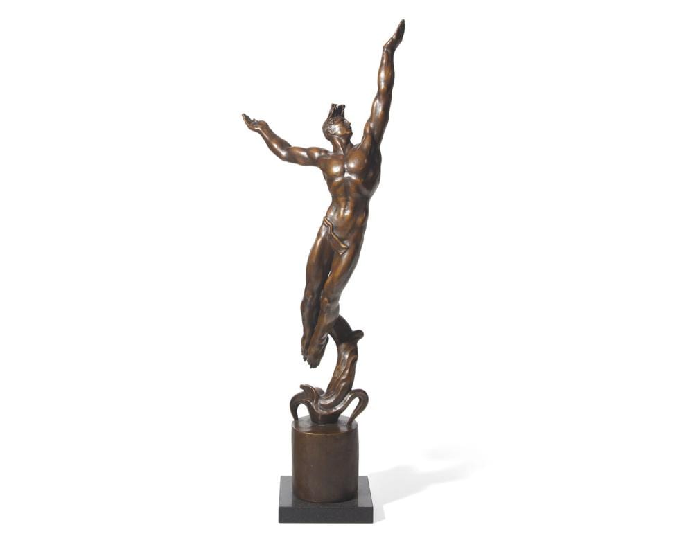 Donald DeLue comparable auction result: donald de lue american 1897 1988 spirit of youth 1955