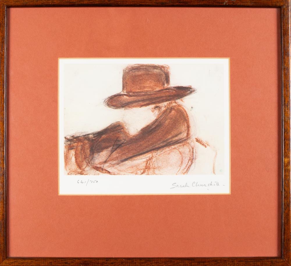 Sarah Churchill comparable auction result: sarah churchill british 1914 1982 portrait of winston