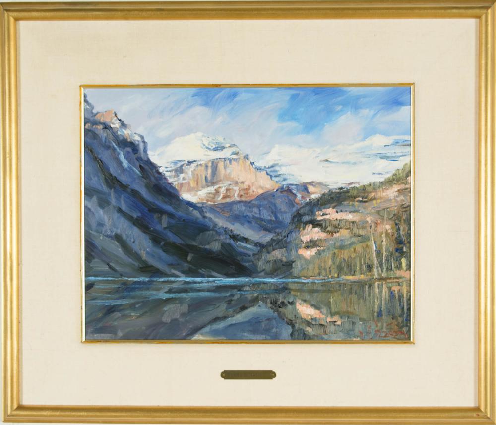 Daniel Izzard comparable auction result: daniel izzard oil on board