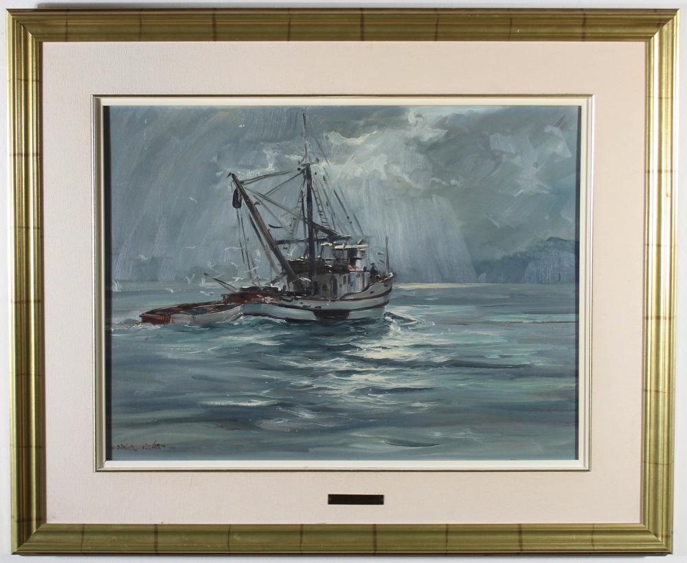 Daniel Izzard comparable auction result: daniel izzard oil on board