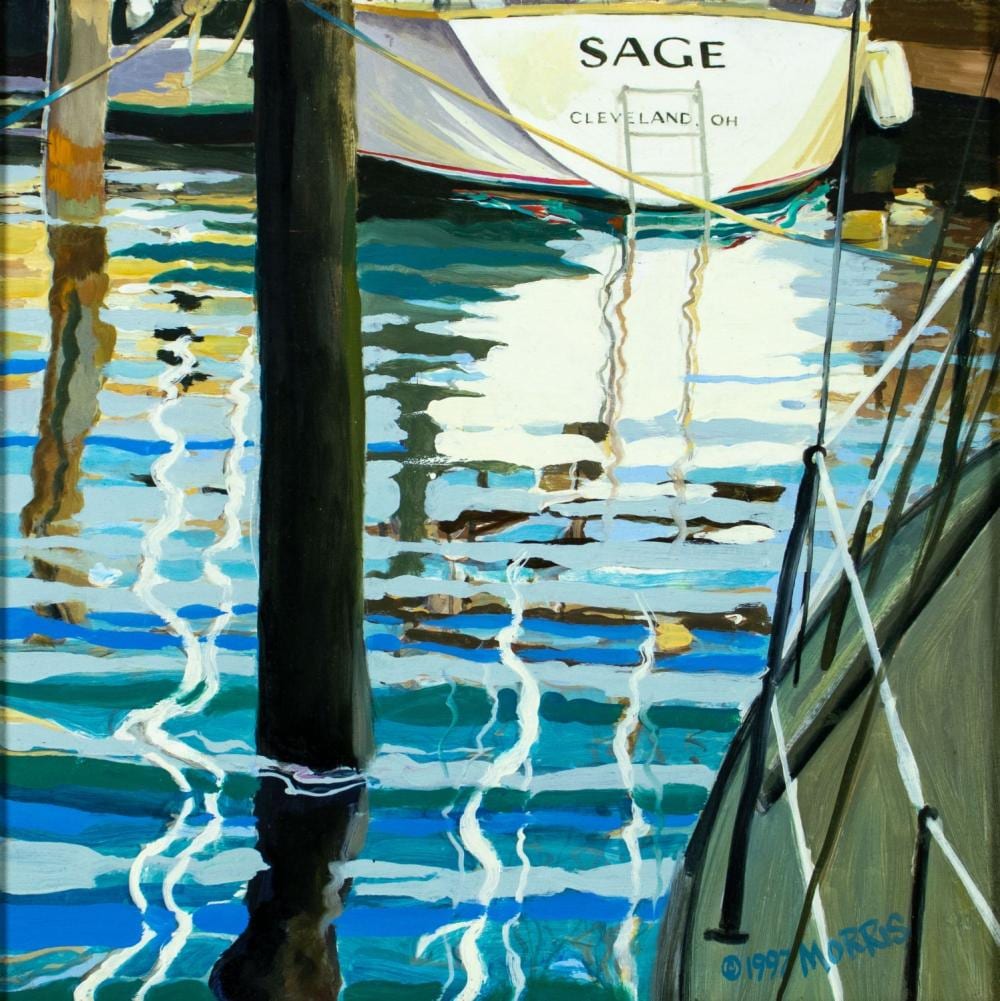 Michael Morris comparable auction result: michael morris ct 1937 oil painting
