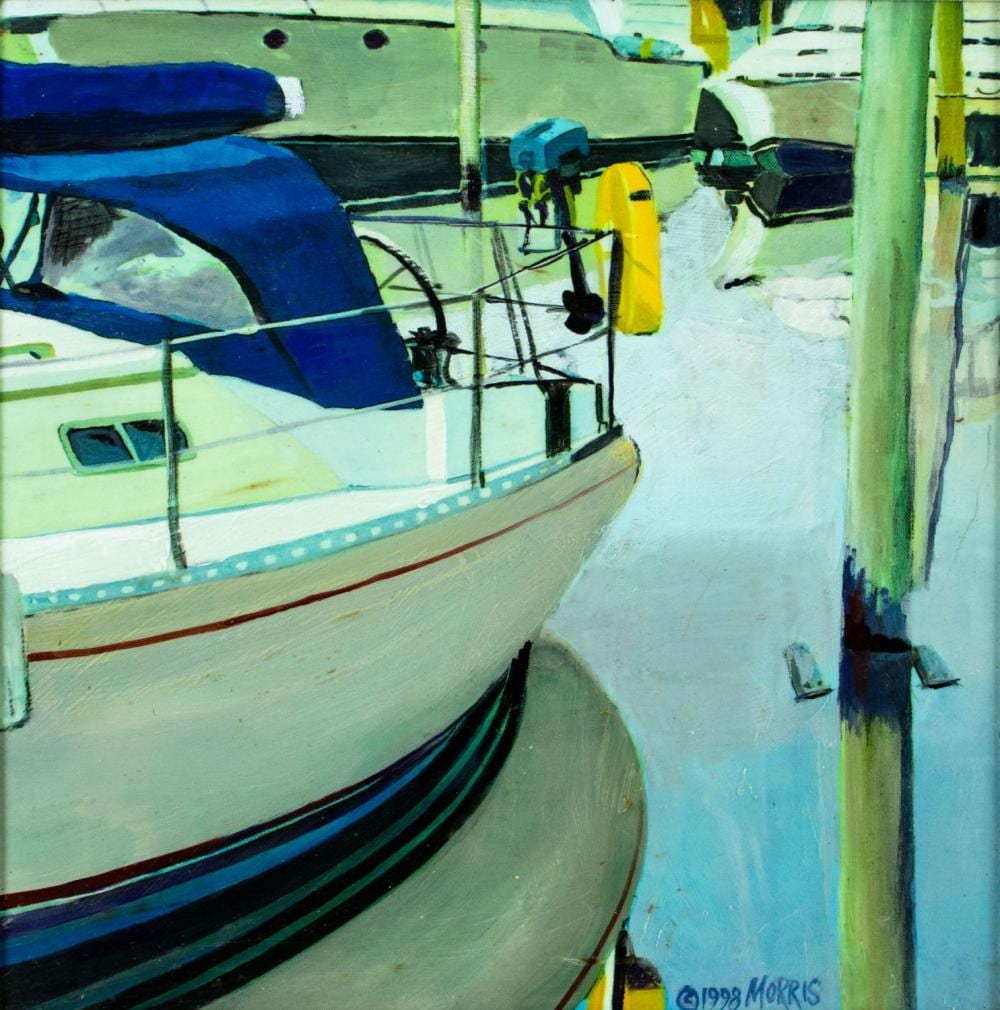 Michael Morris comparable auction result: michael morris ct 1937 oil painting