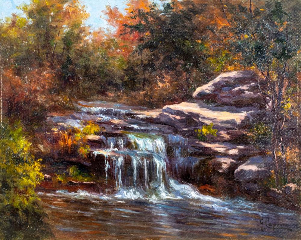 Gaetano Capone comparable auction result: gaetano capone italy ny 1845 1920 oil painting antique