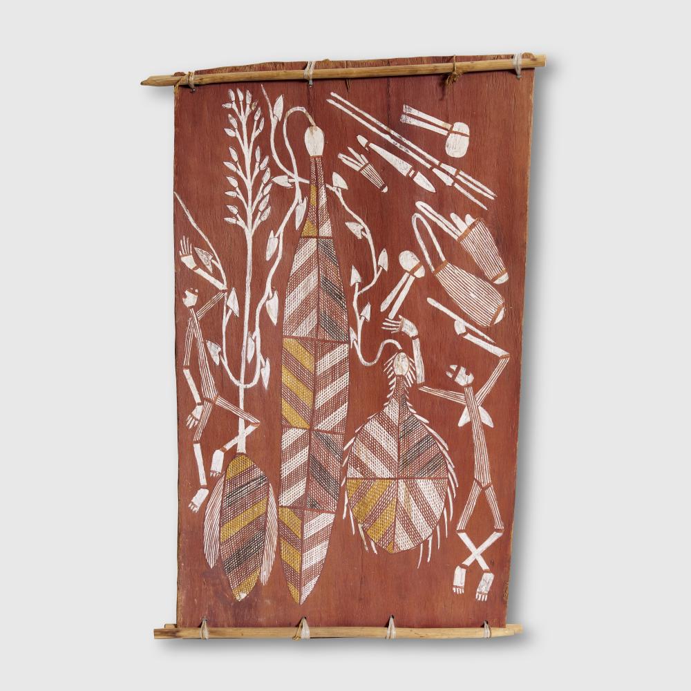 Thompson Nganjmirra comparable auction result: thompson nganjmirra born 1954 mimih spirits and namorodo spirits