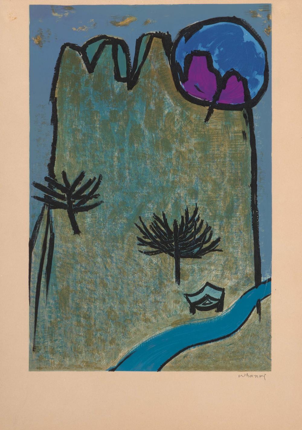 Kim Hwan-gi comparable auction result: kim whanki