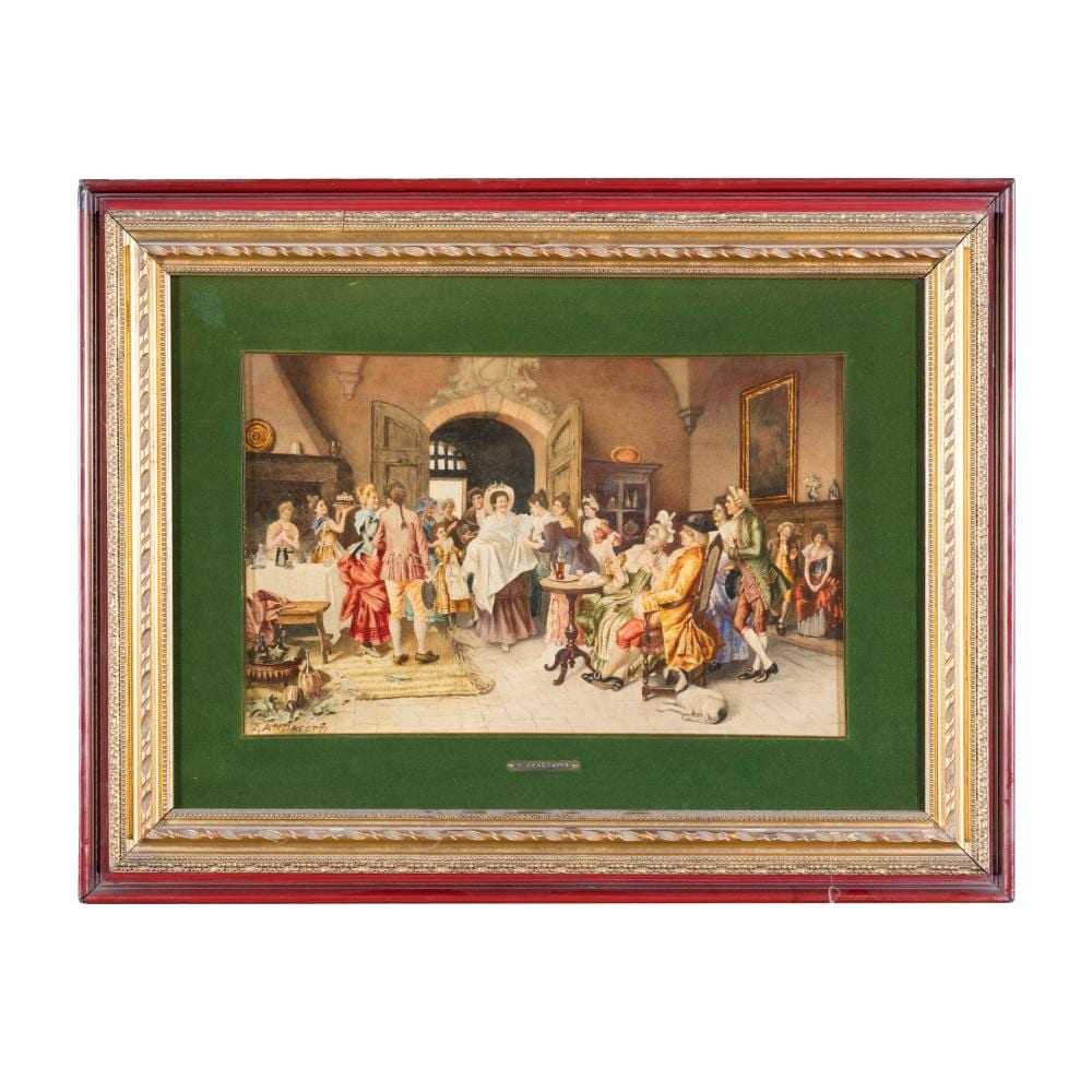 Federico Andreotti comparable auction result: federico andreotti firenze1847 1930