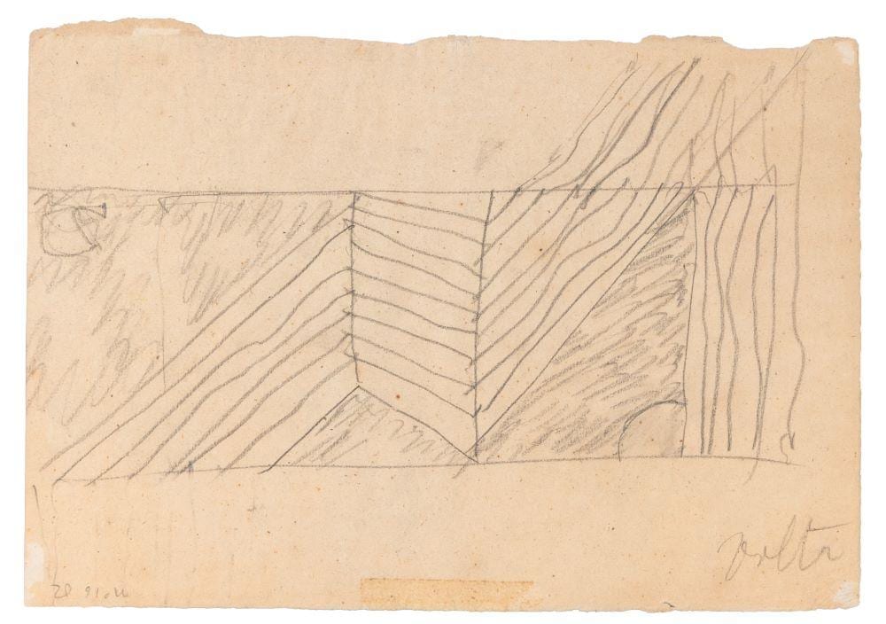 Osvaldo Licini comparable auction result: osvaldo licini untitled