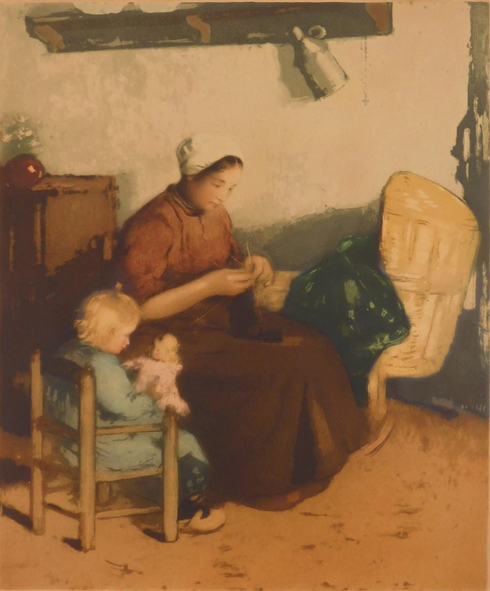frantz charlet belgian 1862 1928 etching · Rachel Davis Fine Arts · 2024-12-07 Frantz Charlet comparable auction result: frantz charlet belgian 1862 1928 etching