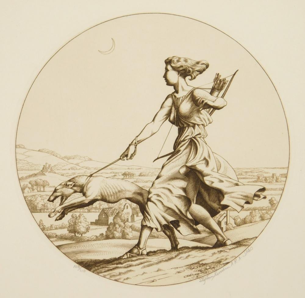Stephen Gooden comparable auction result: stephen gooden british 1892 1955 engraving
