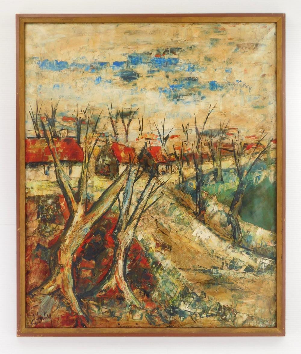 Henry D'Anty comparable auction result: henry d anty french 1919 1998 oil