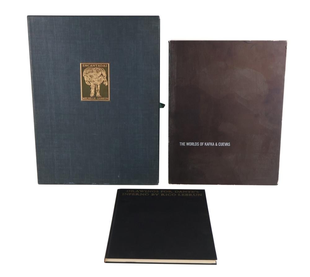 Rico Lebrun comparable auction result: rico lebrun 1900 1964 encantadas woodcuts portfolio