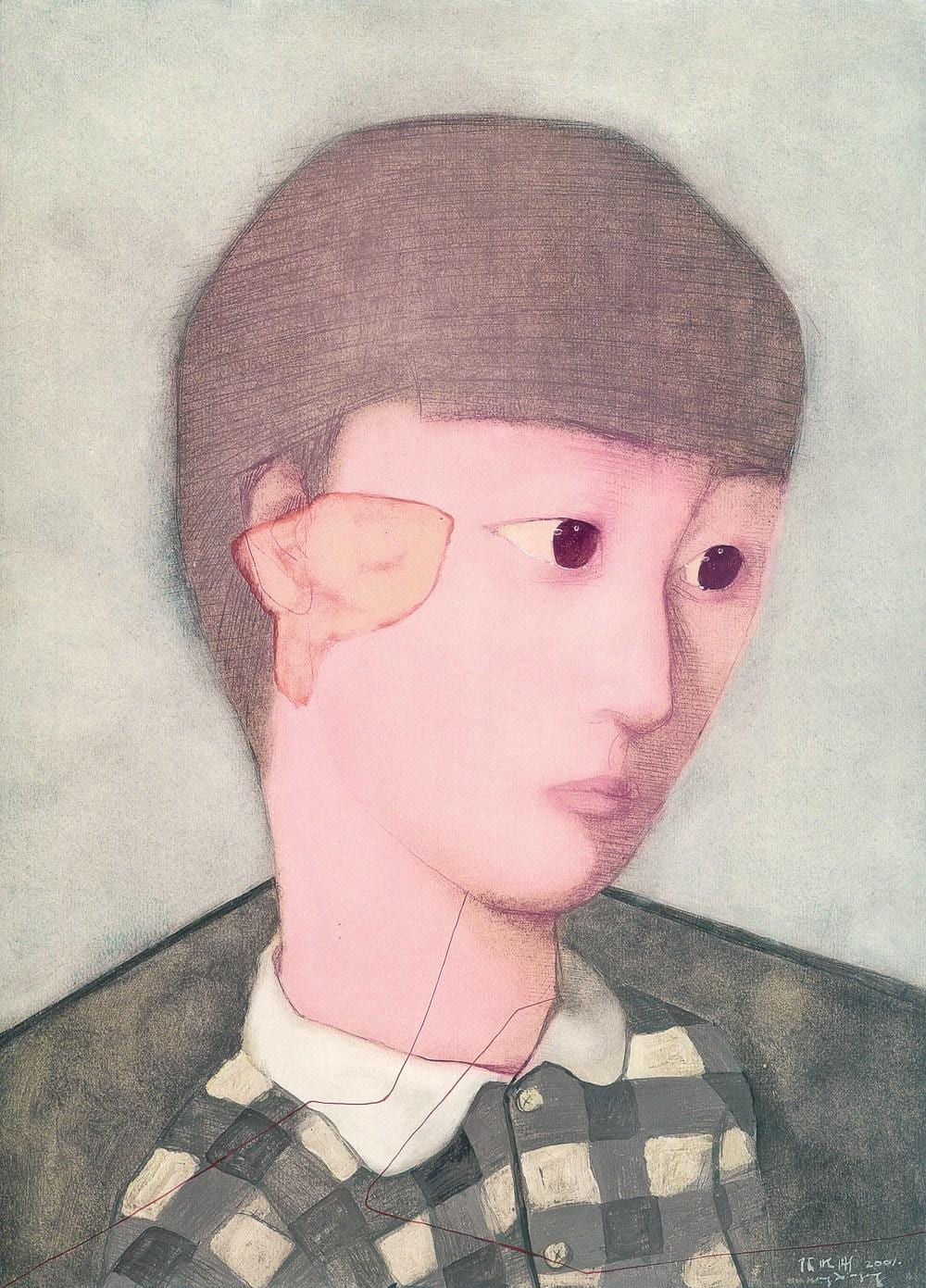 張曉剛 Zhang Xiaogang ( Chinese, b.1958 ) comparable sale