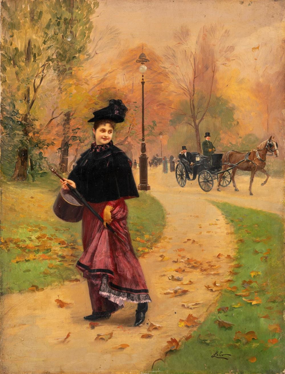 Antonino Leto comparable auction result: antonino leto monreale 1844 capri 1913 the parisian