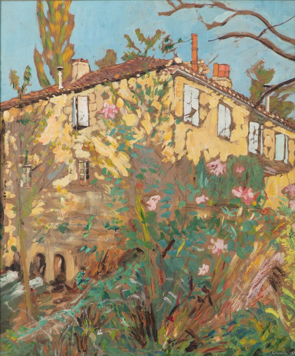 Mario Cavaglieri comparable auction result: mario cavaglieri rovigo 1887 pavie 1969 november sun