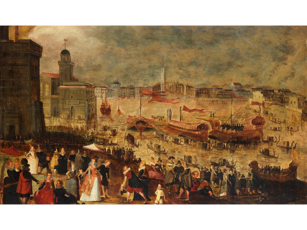 Louis De Caullery comparable auction result: louis de caullery um 1580 cambrai um 1621 antwerpen zugeschrieben