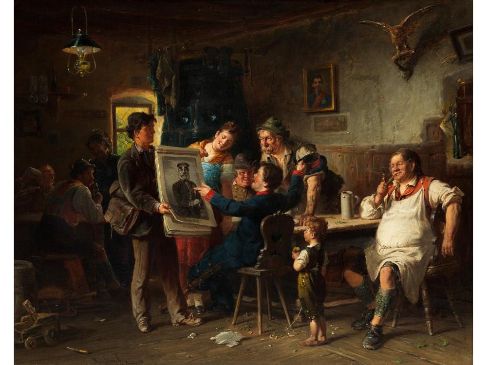 Adolf Humborg comparable auction result: adolf humborg 1847 oravicab nya ungarn 1921 m nchen