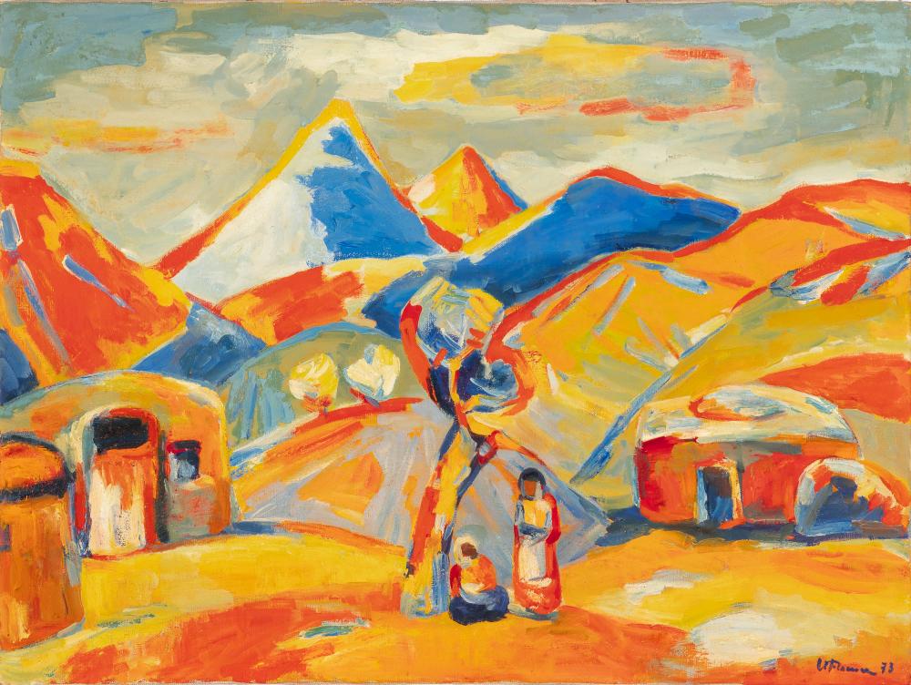 Minas Karapeti Awetisyan comparable auction result: minas avetisian