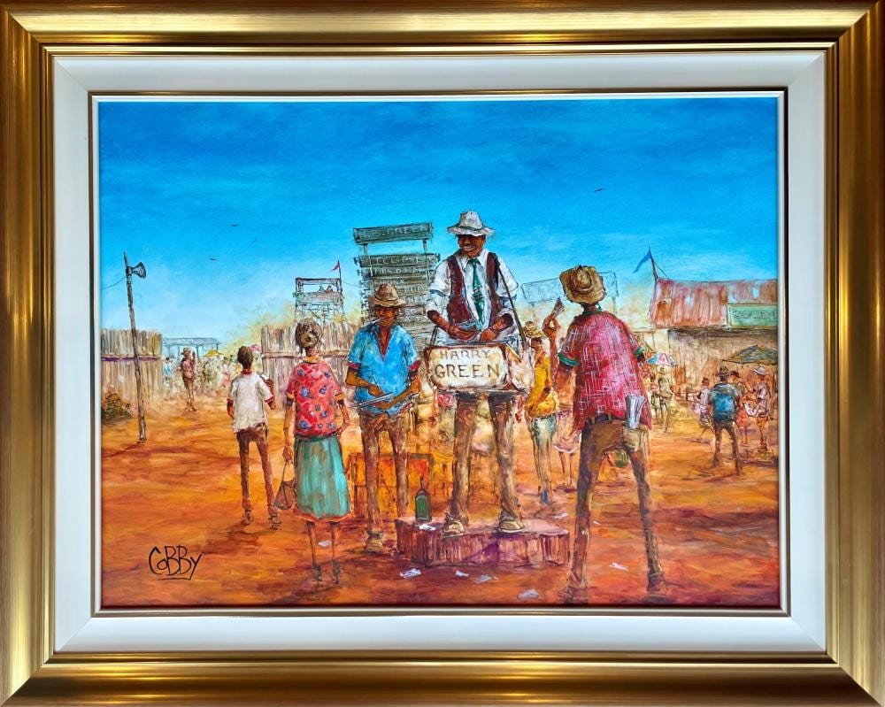 john cobby the betting ring · Phillip Caldwell Auctioneers · 2024-12-01 John Cobby comparable auction result: john cobby the betting ring