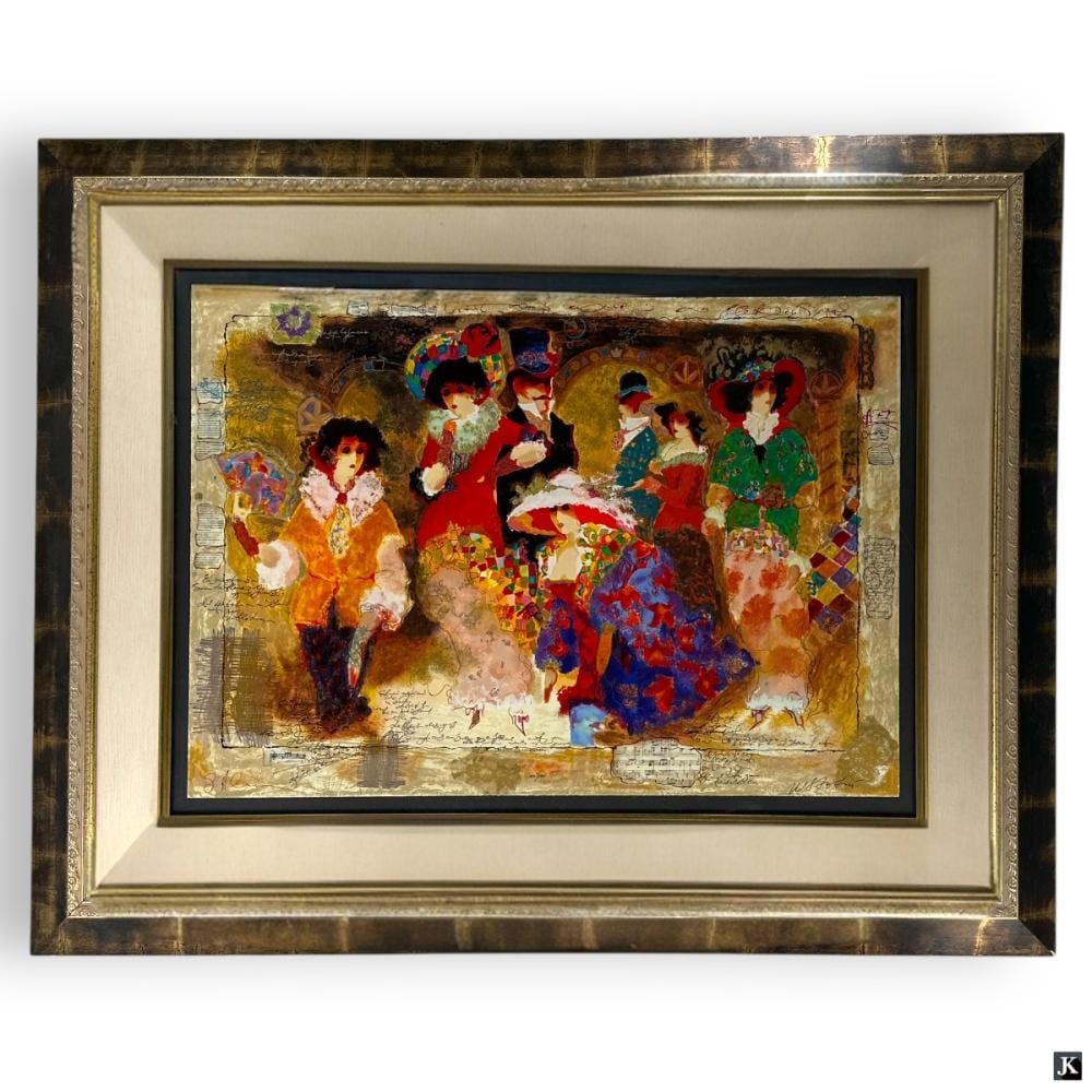 Alexander Galtchansky comparable auction result: alexander wissotzky serigraph love romance