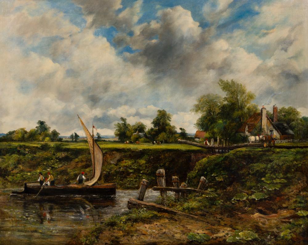 Frederick Waters Watts comparable auction result: frederick waters watts british 1800 1862 the loche gate oil on canvas