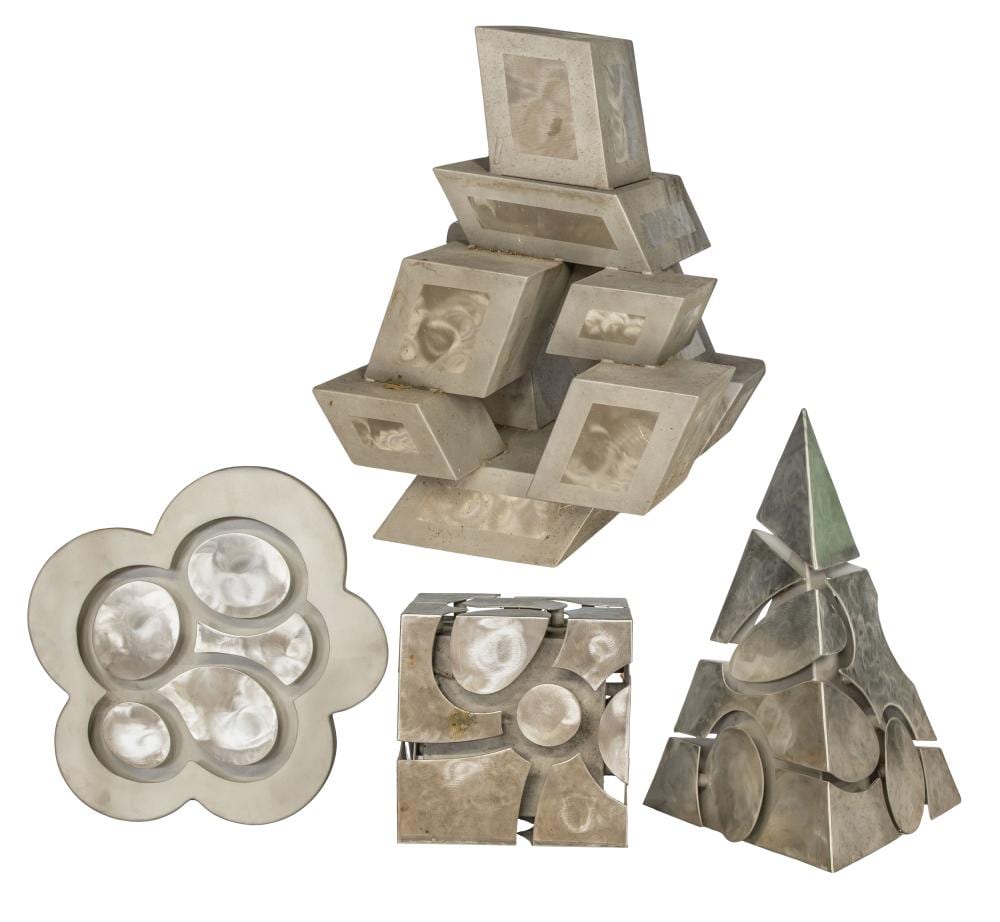 kenneth nelson american 1932 2022 metal sculpture assortment · Leonard Auction · 2024-12-08 Kenneth Nelson comparable auction result: kenneth nelson american 1932 2022 metal sculpture assortment