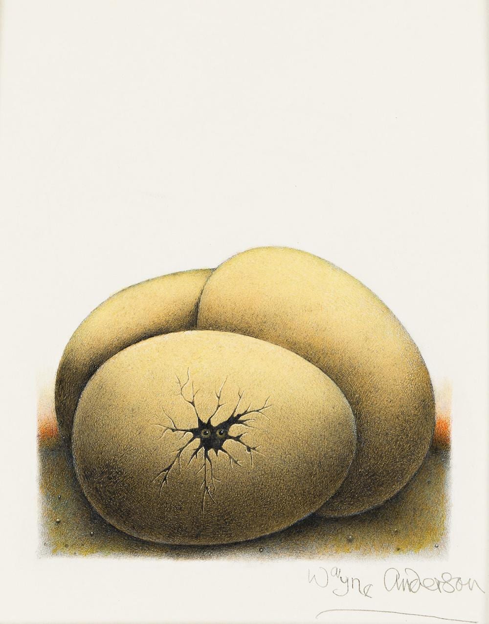 Wayne Anderson comparable auction result: wayne anderson 1946 dragon eggs