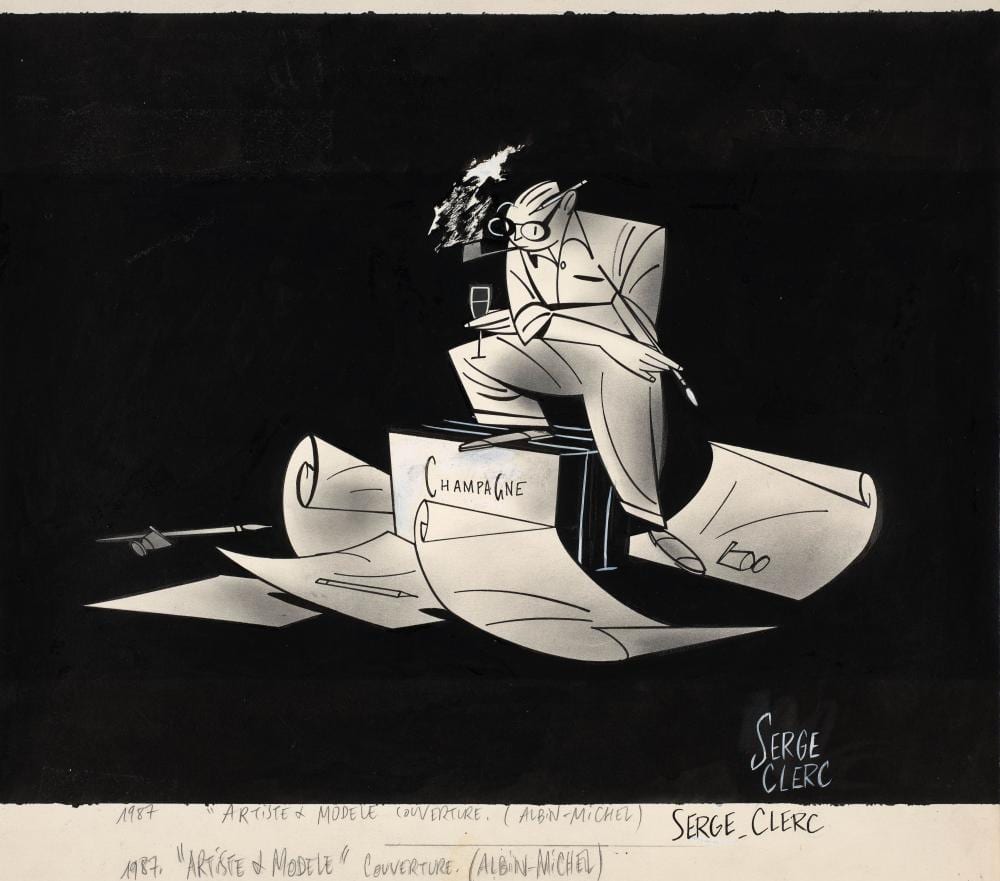 Serge Clerc comparable auction result: serge clerc