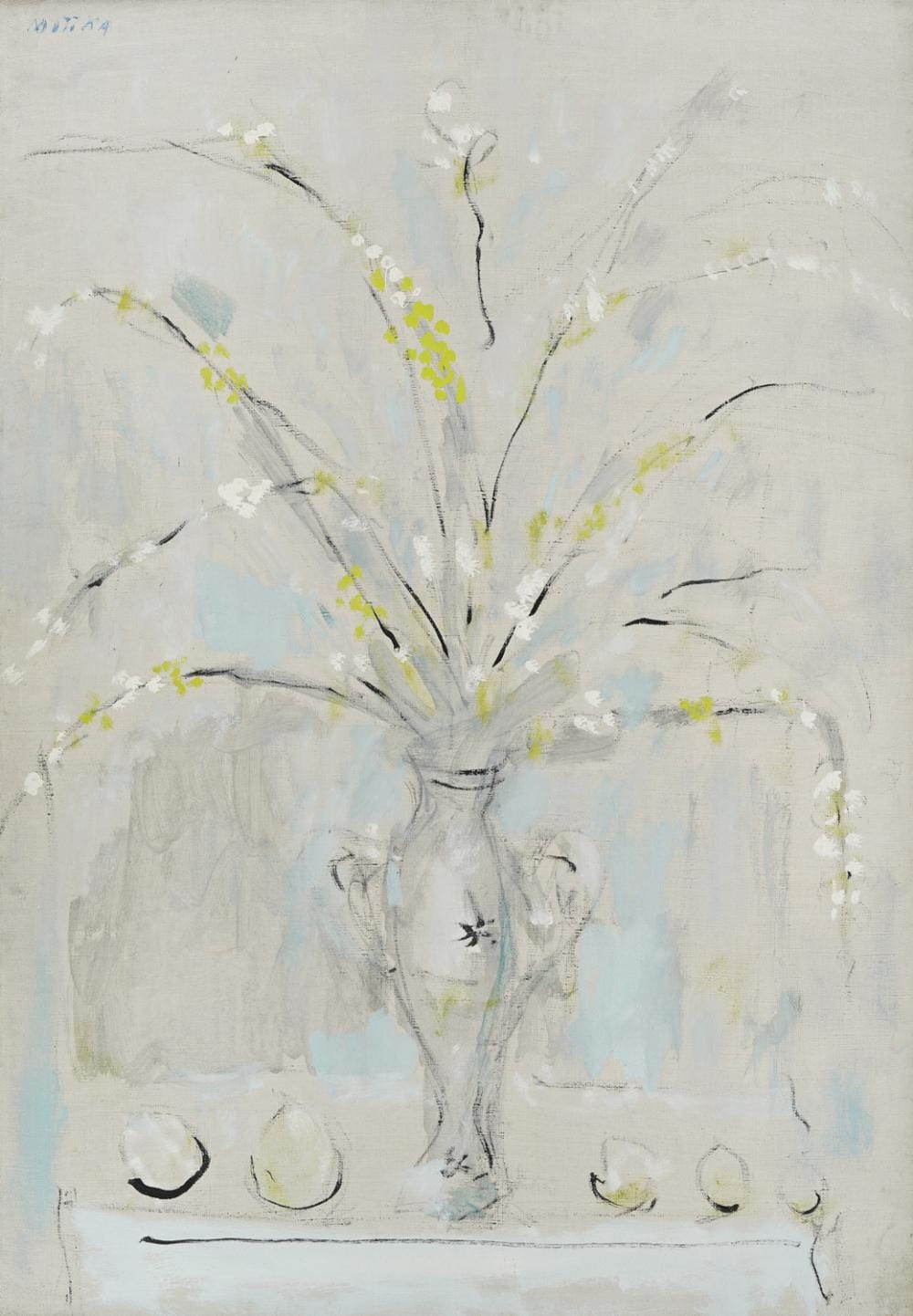 Antun Motika comparable auction result: antun motika 1902 1992 vase with flowers