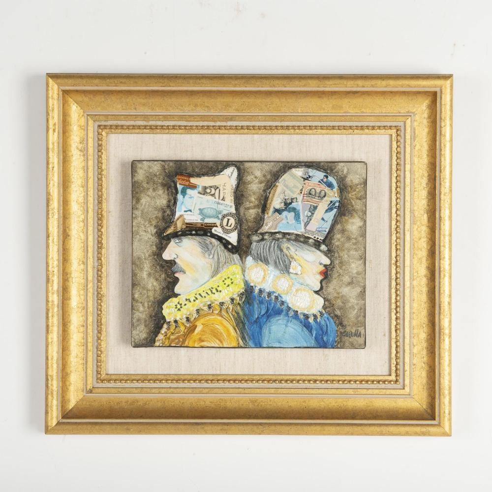 Ramon Carulla comparable auction result: ramon carulla cuban b 1936 signed mixed media