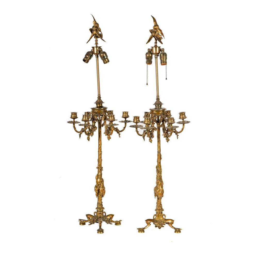 Auguste-Nicolas Cain comparable auction result: auguste nicolas cain french 1822 1894 candelabra