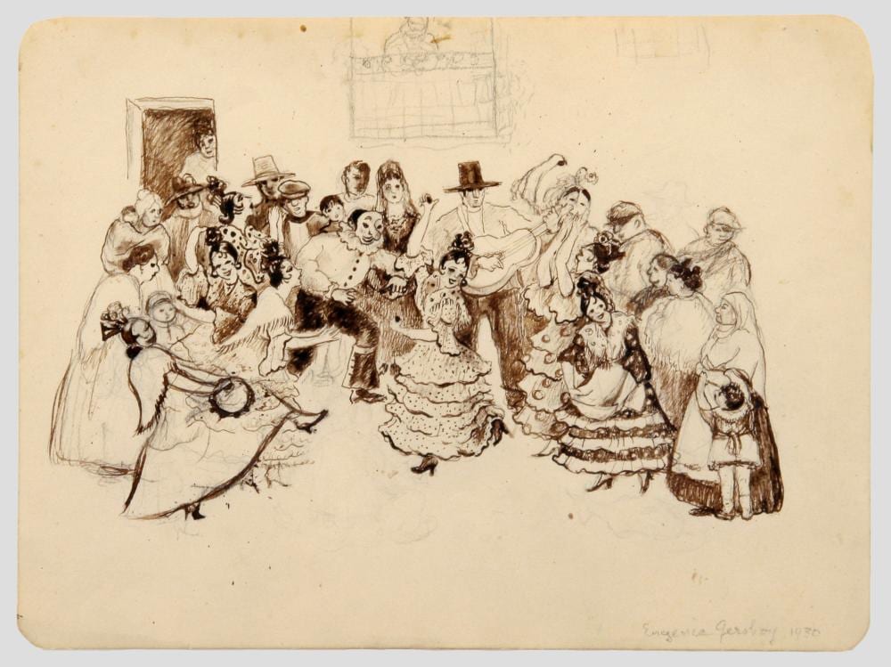Eugenie Gershoy comparable auction result: eugenie gershoy american 1901 1986