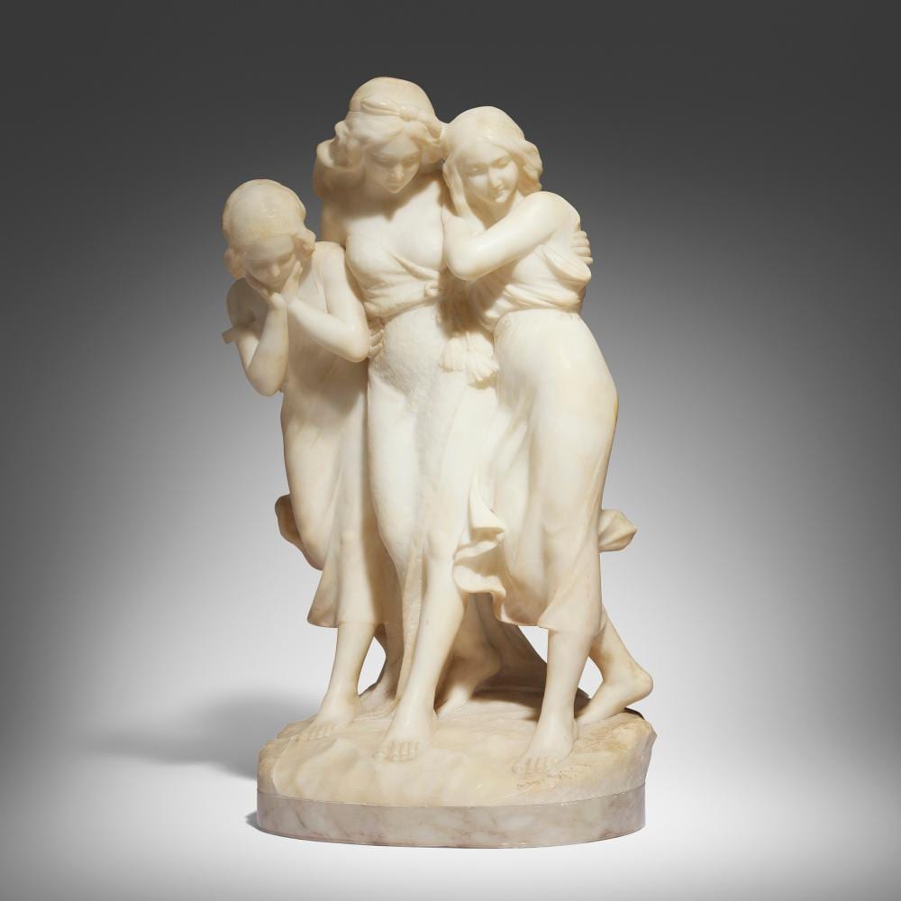 Giuseppe Gambogi comparable auction result: giuseppe gambogi three women