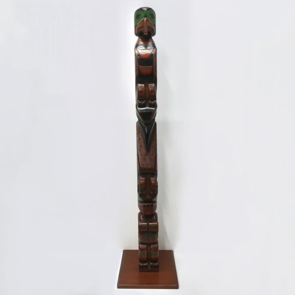 Peter Joseph comparable auction result: peter joseph canadian 20th century eagle raven bear