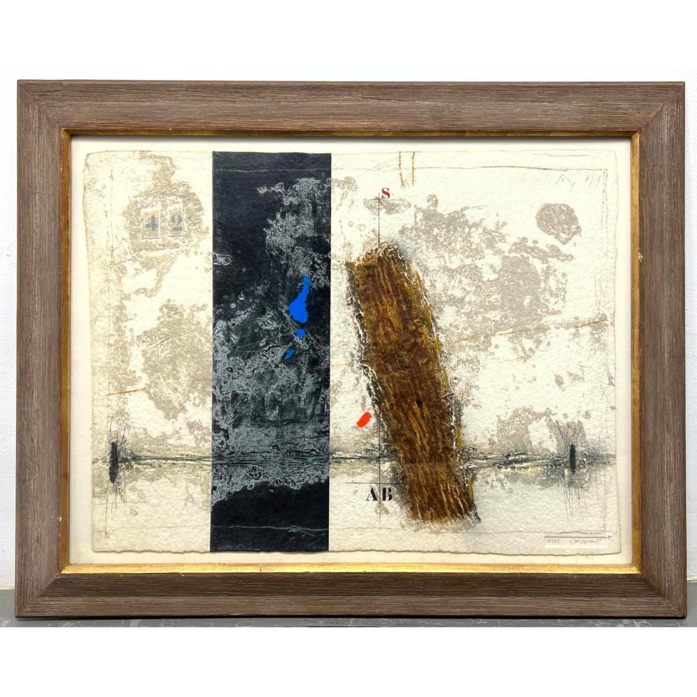 JAMES COIGNARD SIGNED AND NUMBERED CARBORUNDUM ETCHING PRINT. 38/95. sold by Uniques & Antiques, lot 1035 — auction record photograph