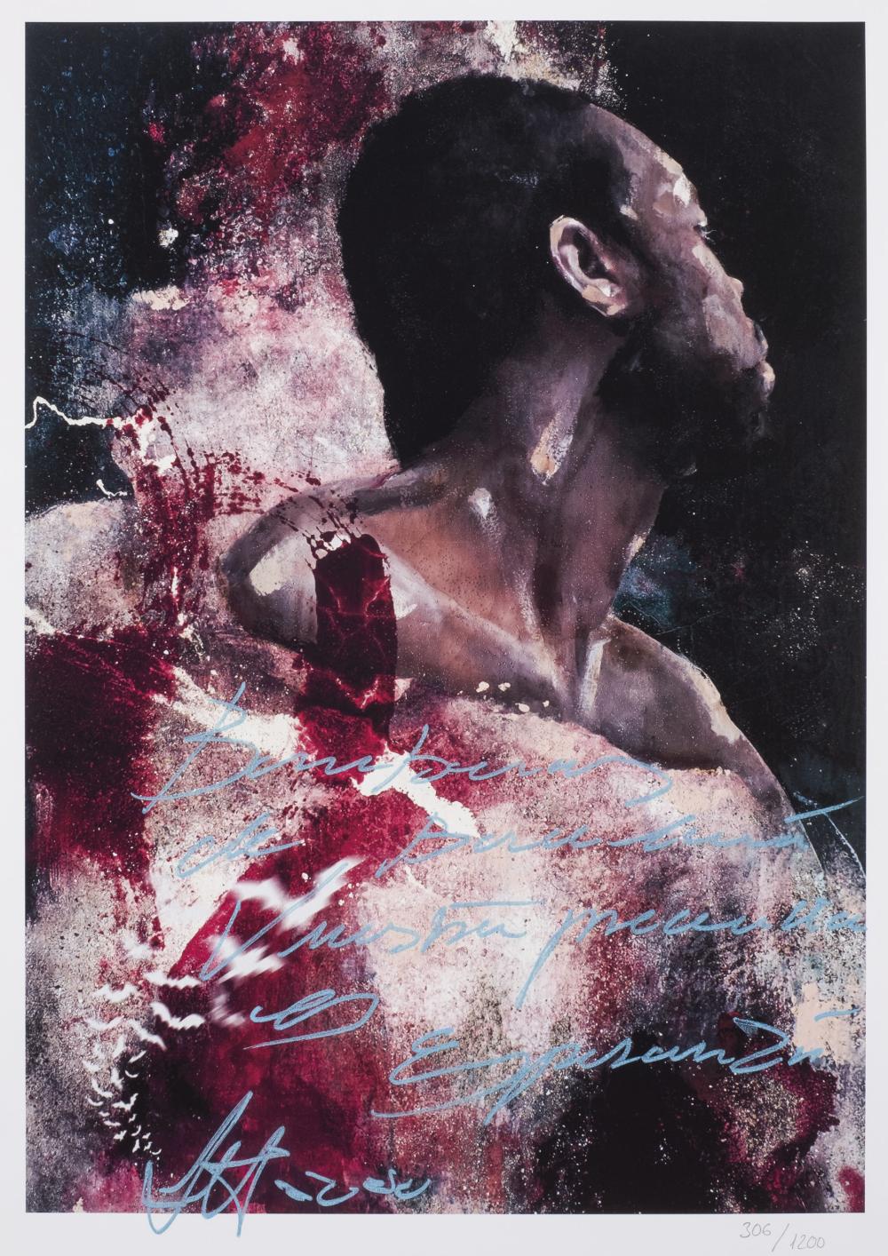Lita Cabellut comparable auction result: lita cabellut antares