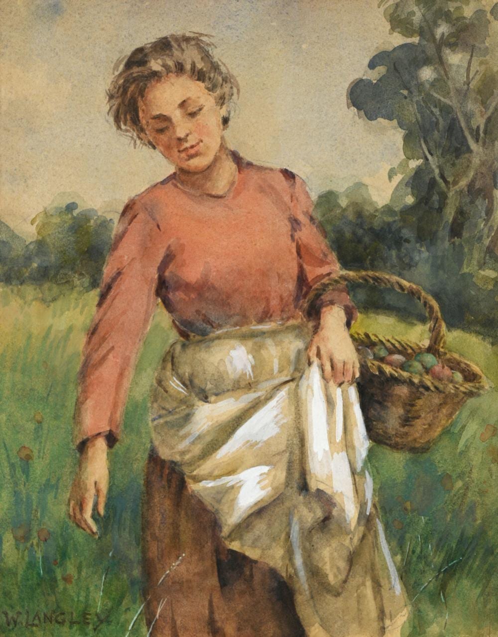 Walter Langley comparable auction result: walter langley british 1852 1922 gat