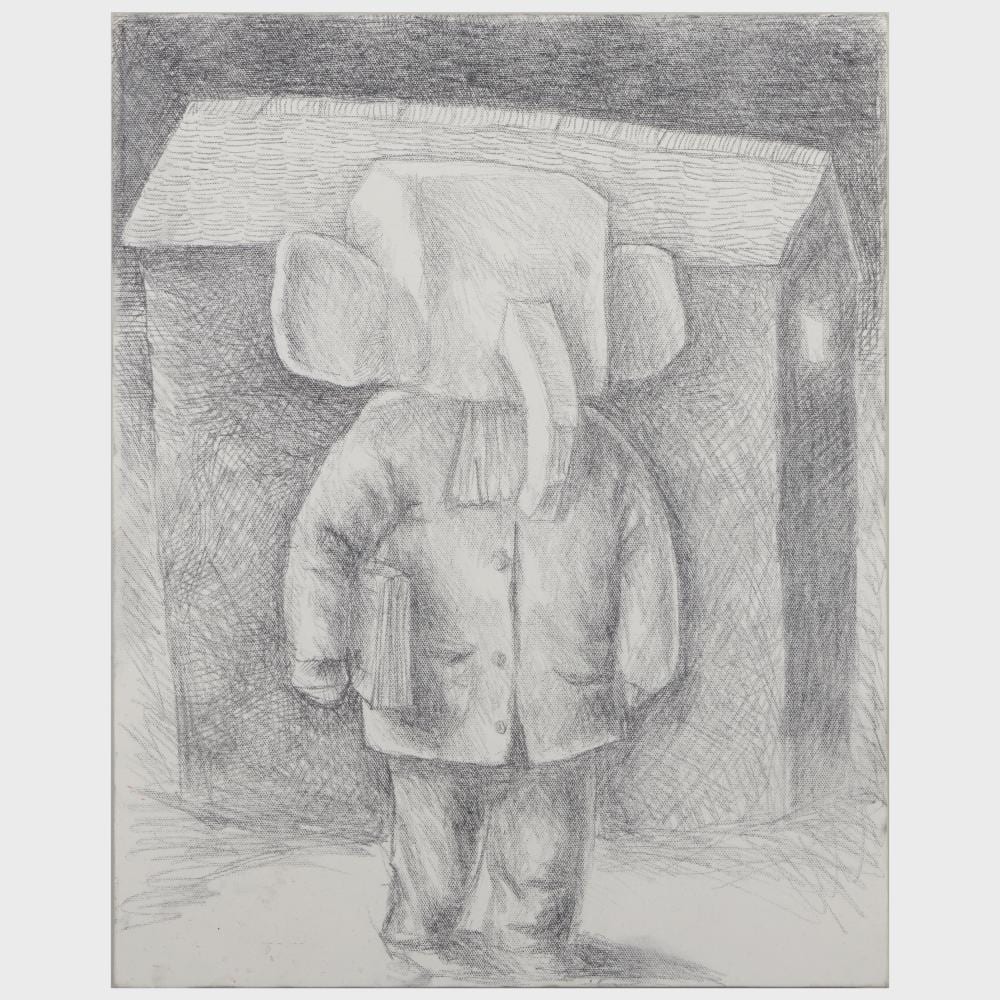 Saint Clair Cemin comparable auction result: saint clair cemin b 1951 student from confessions of a shy boy