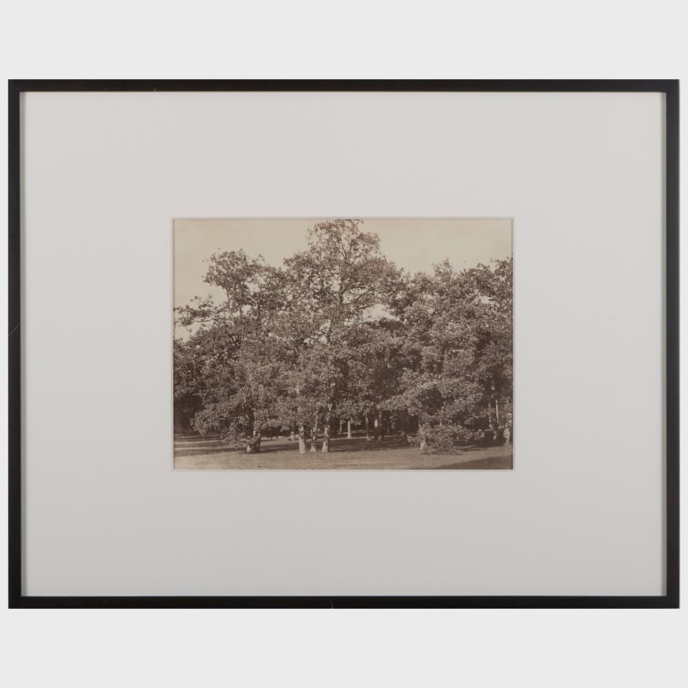 Charles Marville comparable auction result: charles marville 1816 1879 paris vue du bois de boulogne
