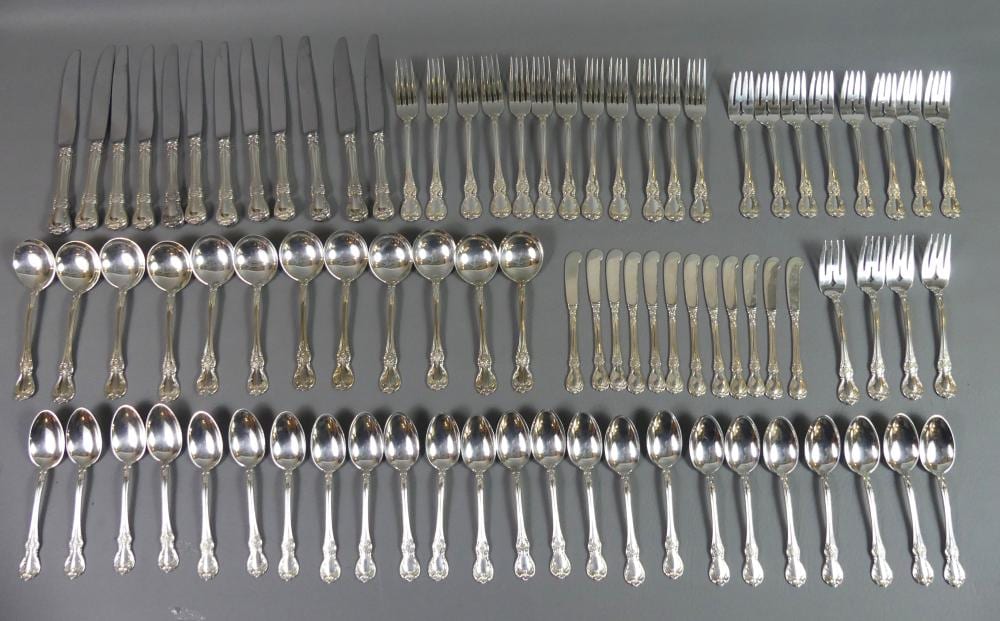 TOWLE STERLING FLATWARE SET - OLD MASTER sold by Americana Auctions, lot 152A — auction record photograph