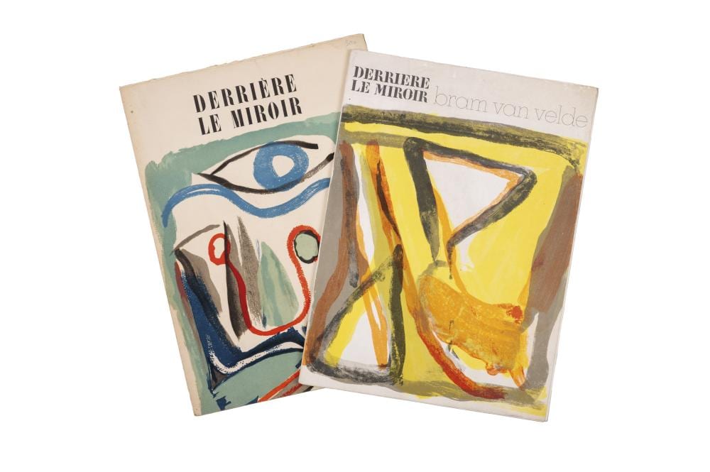 derri re le miroir n 216 bram van velde · Duran Arte y Subastas · 2024-12-11 Abraham Gerardus van Velde comparable auction result: derri re le miroir n 216 bram van velde