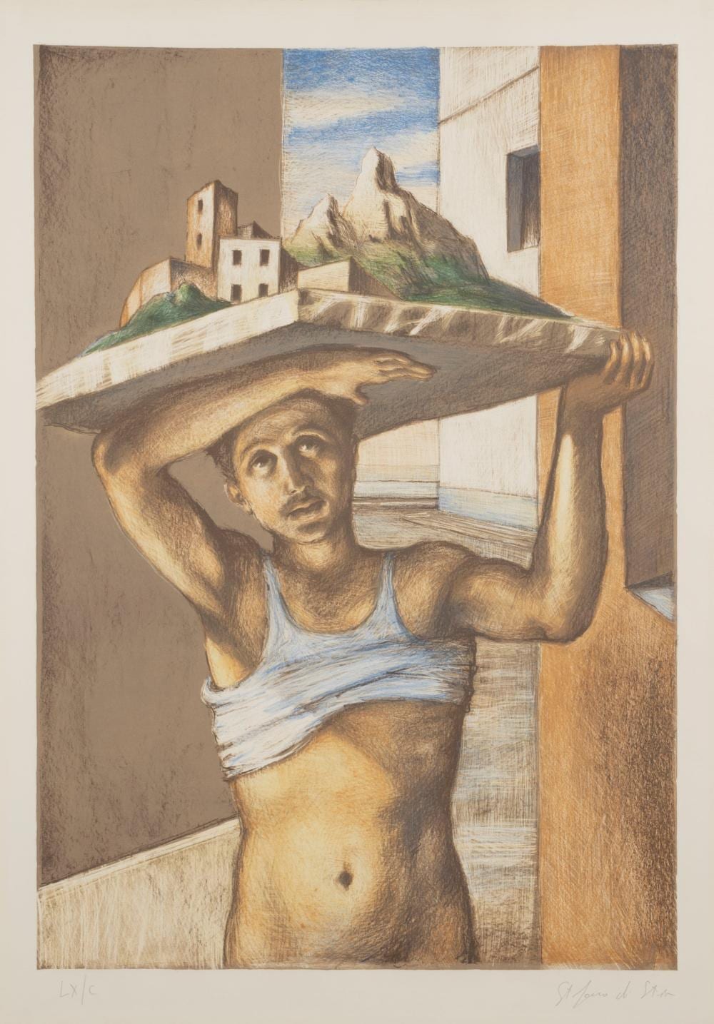 Stefano DiStasio comparable auction result: stefano di stasio napoli 1948 figure