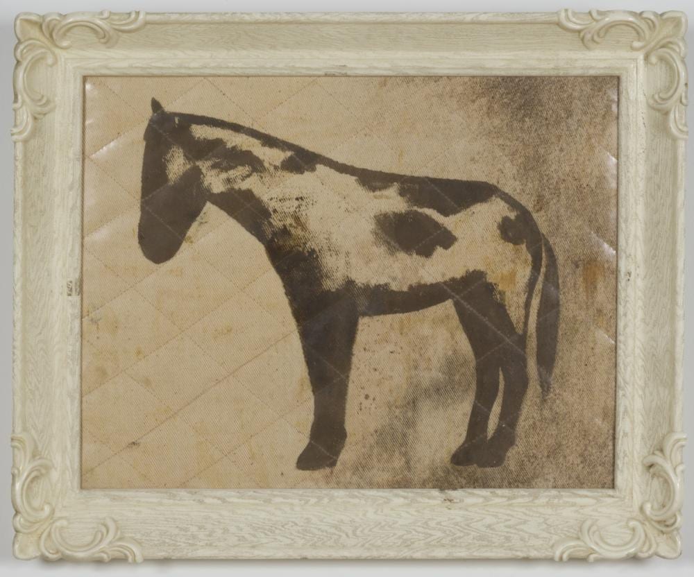 Francis Alÿs comparable auction result: francis alys born 1959 sans titre stitched donkey