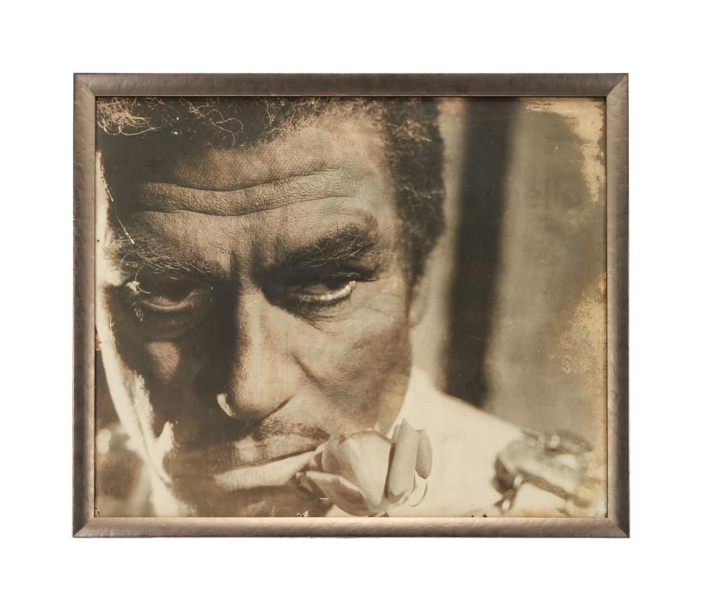 Angus McBean comparable auction result: laurence olivier 1964 framed othello photo by angus mcbean