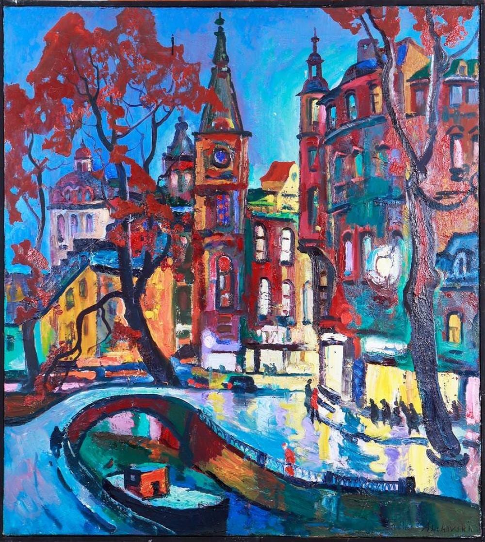 Alexander Alkhovsky comparable auction result: alexander alkhovsky 1947 st petersburg lives and works in hamburg