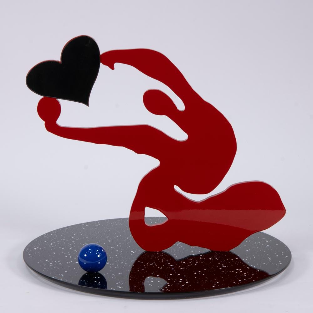 Rotraut Klein-Moquay comparable auction result: rotraut klein moquay 1938 sculptuur in aluminium playing with stars 2005 genummerd 91 99 en getekend